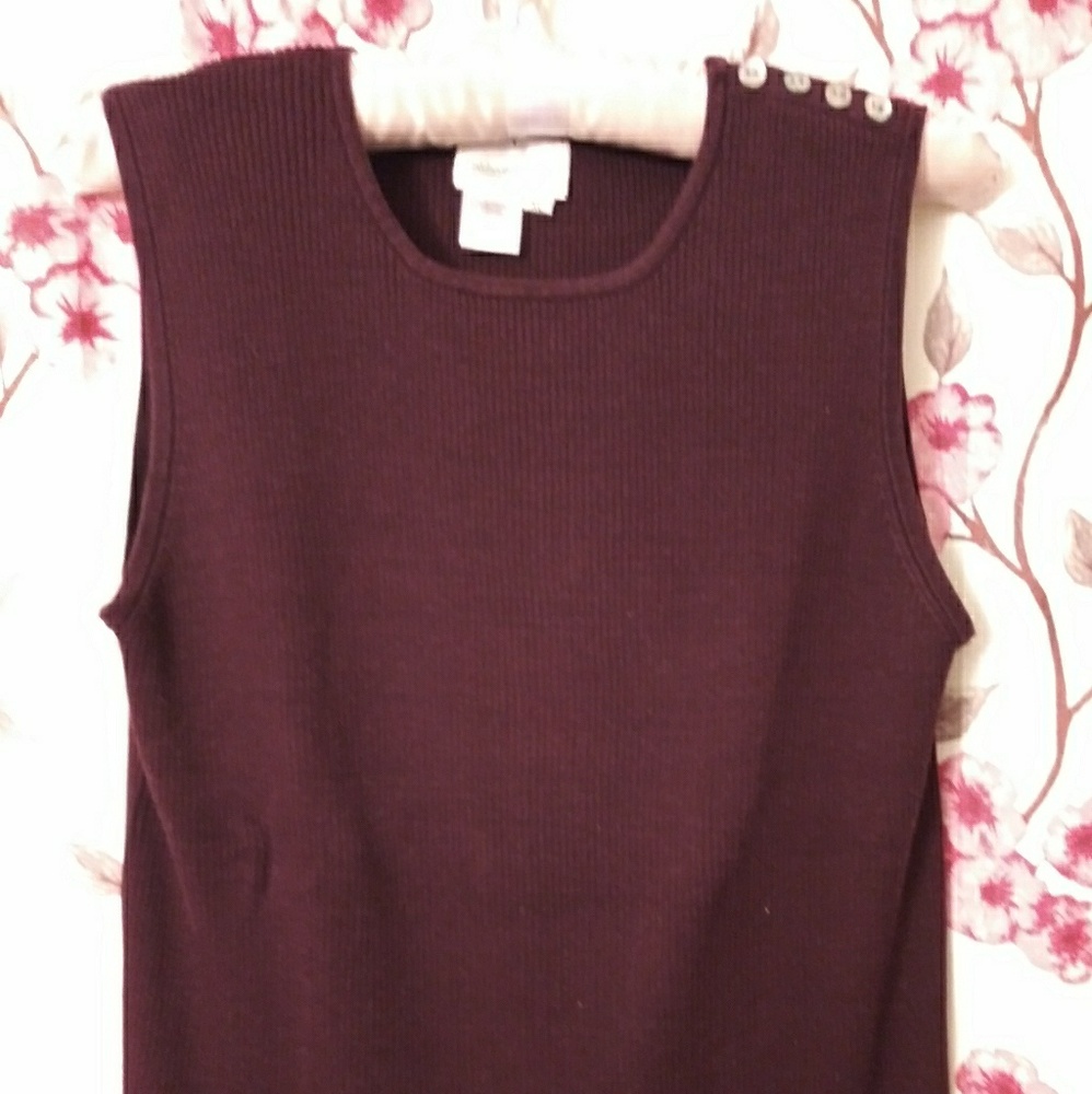 3/$15 Coldwater Creek sleeveless Jersey
